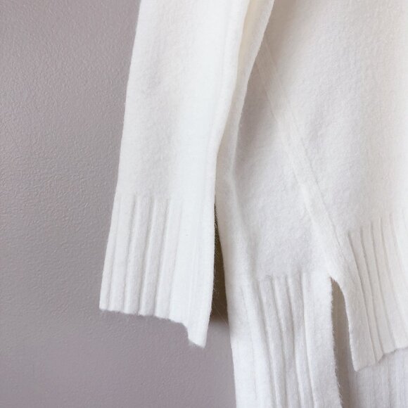 Free People  sweater Phoebe Pull Over sweater white oversized sweater medium - Picture 5 of 16